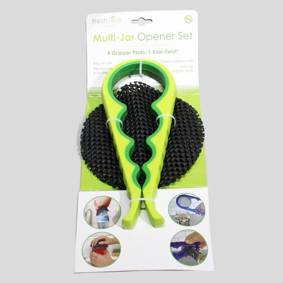 Fresh Air Multi-Jar Opener Set Lot of 2 Green - Picture 2 of 6